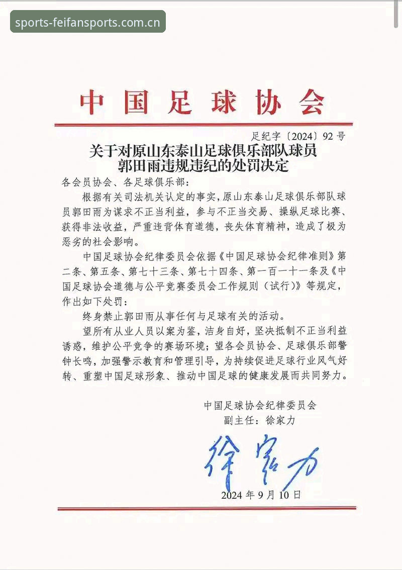 资深用户分享：从足协禁足名单看中国足球的深层问题，非凡体育平台带你深入解读